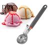 Hard Ice Cream Cutter Scoop with Trigger Stainless Steel Scooper Non-Stick Easy To Clean Handle Versatile Kitchen Tool for Home Dessert Shops