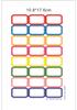 A6 Binder Refill Inserts for Cash Budgeting with Label Stickers