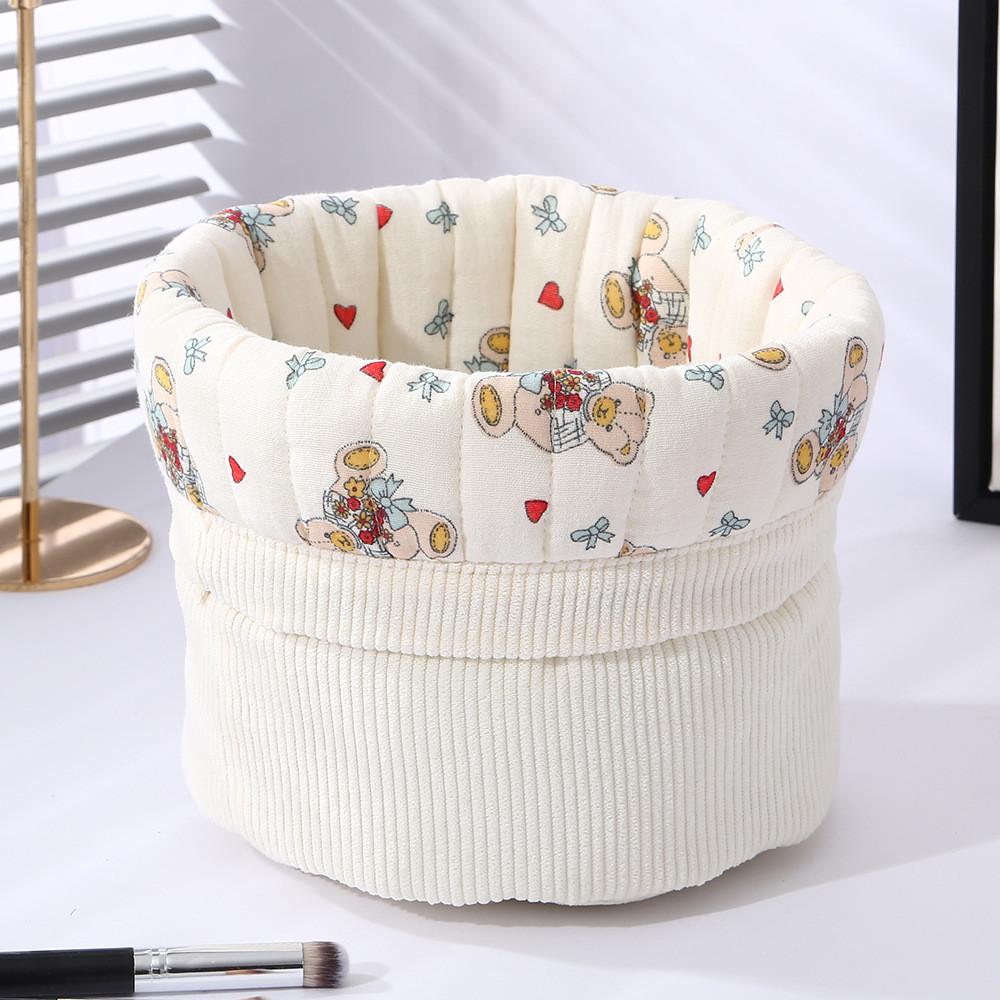 Basic Makeup Organizer With Cotton Material For Travel And Home Use