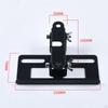 Speaker Wall Mount Alloy Adjustable Easy to Install Sturdy Ceiling Mounting Bracket Angle Adjustment
