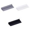 Scissor-Adjustable Sink Water Barrier for Single or Double Bowls with Ribbed Panel, Flexible Form and Return Flows Slope