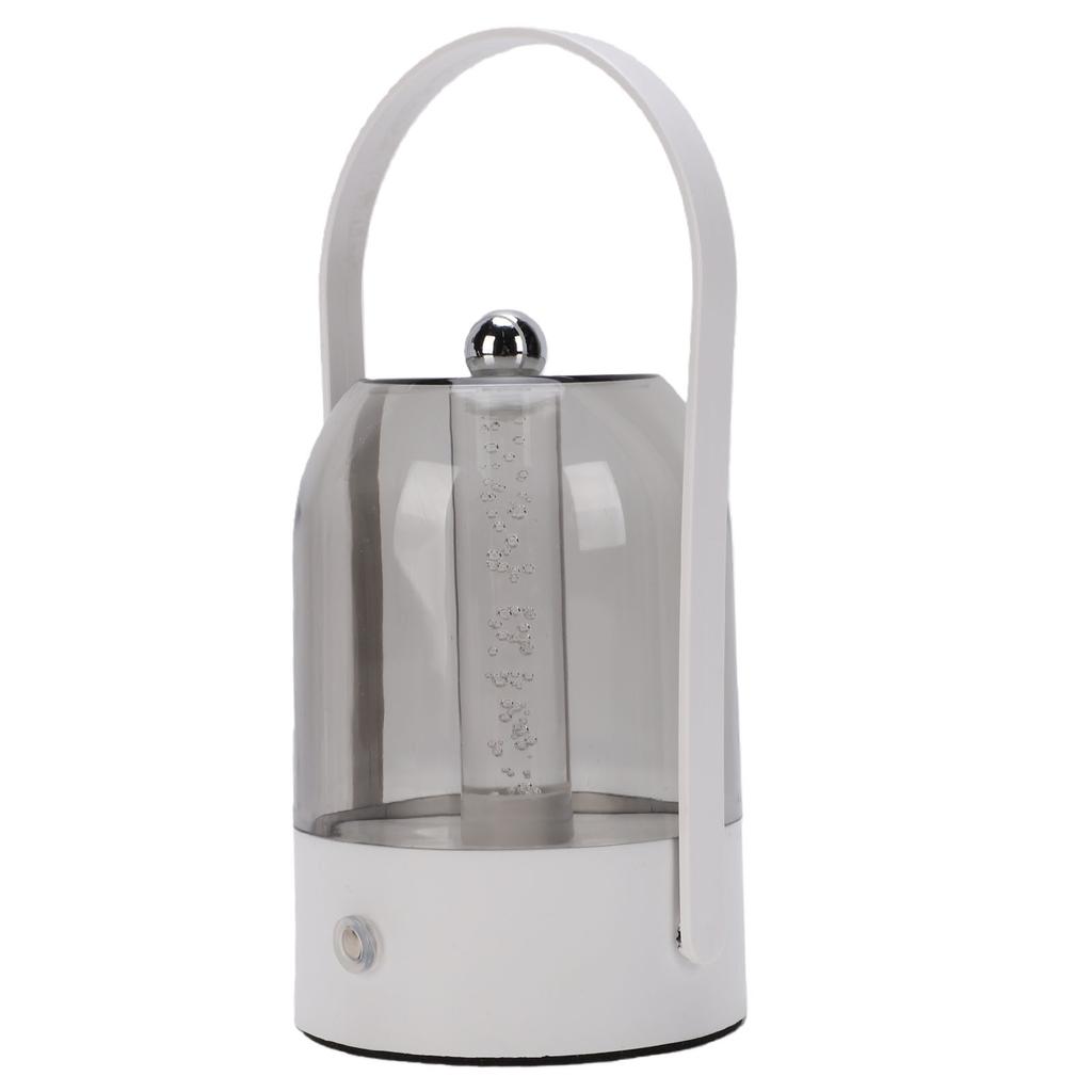 Portable Camping Lantern Vintage USB Rechargeable Bedside Table Lamp with Handle Adjustable Brightness Warm Lighting