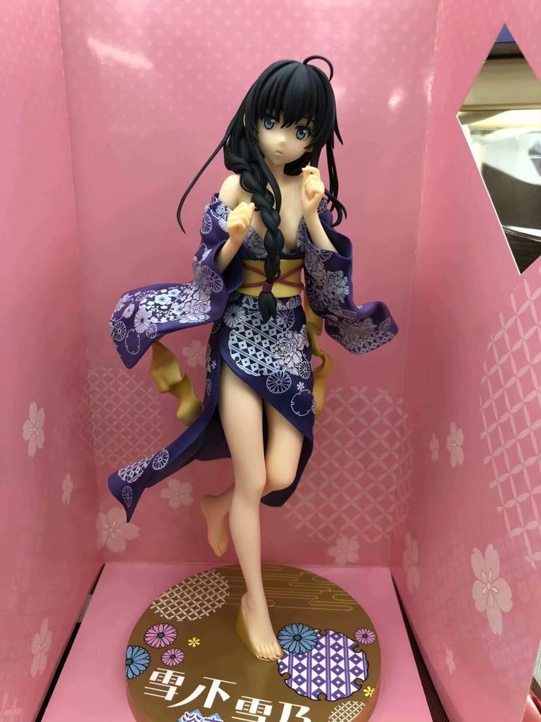 26Cm My Teen Romantic Comedy Snafu Figure Yukinoshita Yukino Figures Pvc Colletion Statue Desk Decoration Model Doll Toys Gifts