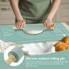 Heat Resistant Dough Rolling Mat With Scale Baking Mat Household Silicone Kneading Pad Set  Cake