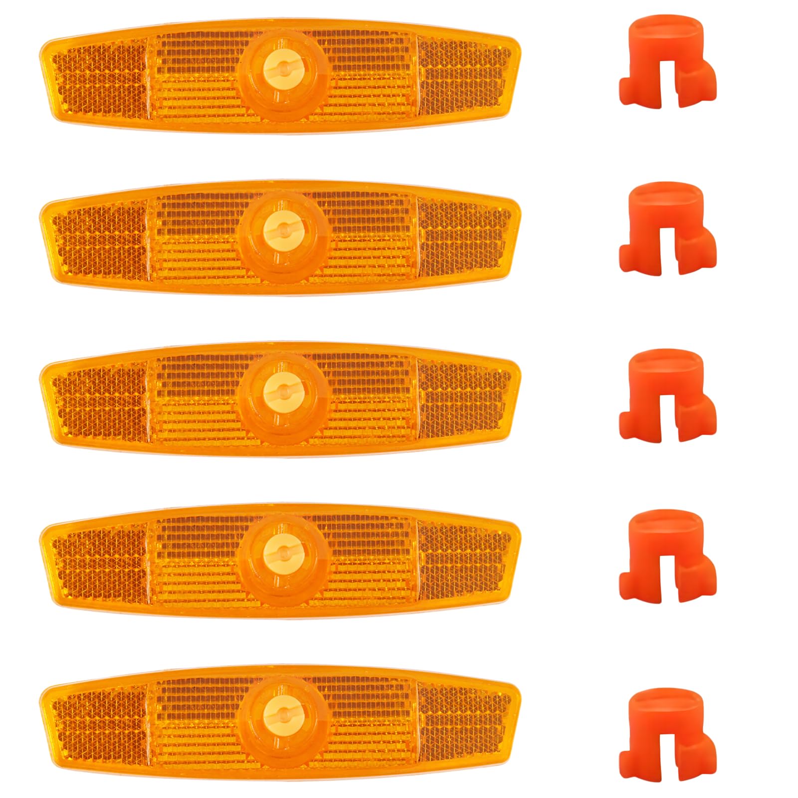 

DELUXEFOX Bicycle Wheel Reflector Set of 5 Bicycle Reflector Bike