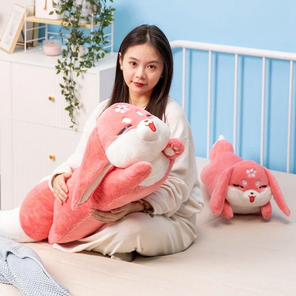 Cartoon Design Yae Miko Plush Toy Soft Material Plushie Doll Stuffed Animals  Birthday Gift