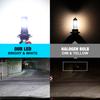 2Pcs 30000LM H7 LED Headlight Bulbs Mini Turbo H11 LED H8 9005 HB3 9006 HB4 Car Fog light H4 Motorcycle Headlamp Auto Plug&Play Lamp 6500K White
