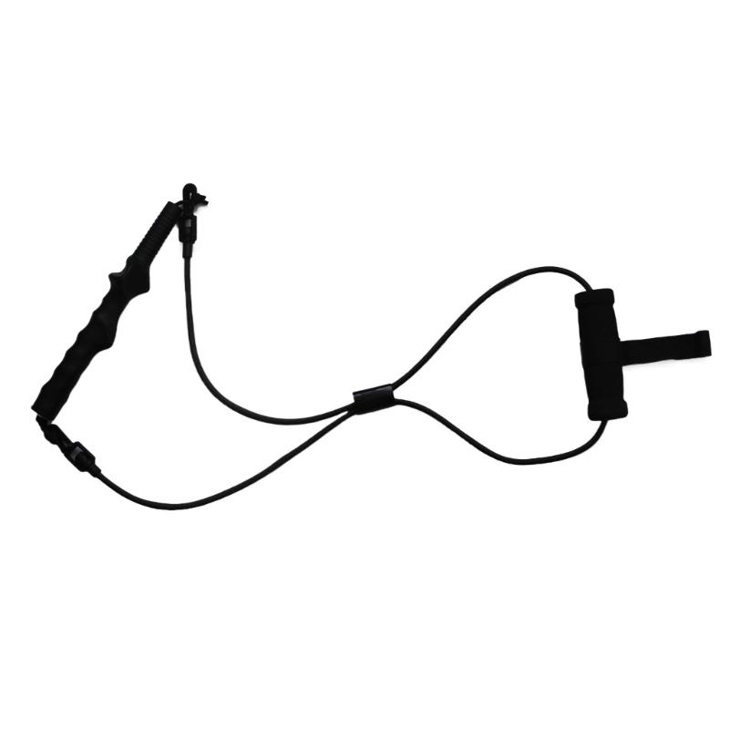 

Golf Swing Training Rope Training Aids Resistance Band Golf Swing Training Elastic Pull Rope Golf Practice Accessory чёрный
