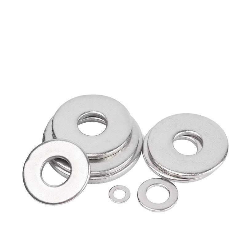 High-Strength 2205 Duplex Stainless Steel Flat Washer, Grade 8.8, DIN125 Standard for M6-M36 Screws