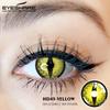EYESHARE Colored Contact Lenses for Eyes Cosplay Colored Lenses Halloween Lenses Yellow Contact Lens Red Contacts Yearly Beauty Makeup Lens