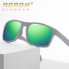 Sport Sunglasses Cycling Outdoor Use Polarized UV400 TAC Lens PC Frame Square Full Rim Unisex 2025