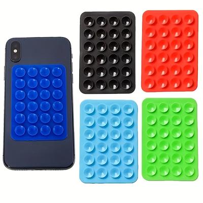 1pc Silicone Suction Cup Phone Case Mount Hands-Free Strong Grip for Selfies & Videos Compatible with iPhone & Android Adhesive Silicone Holder