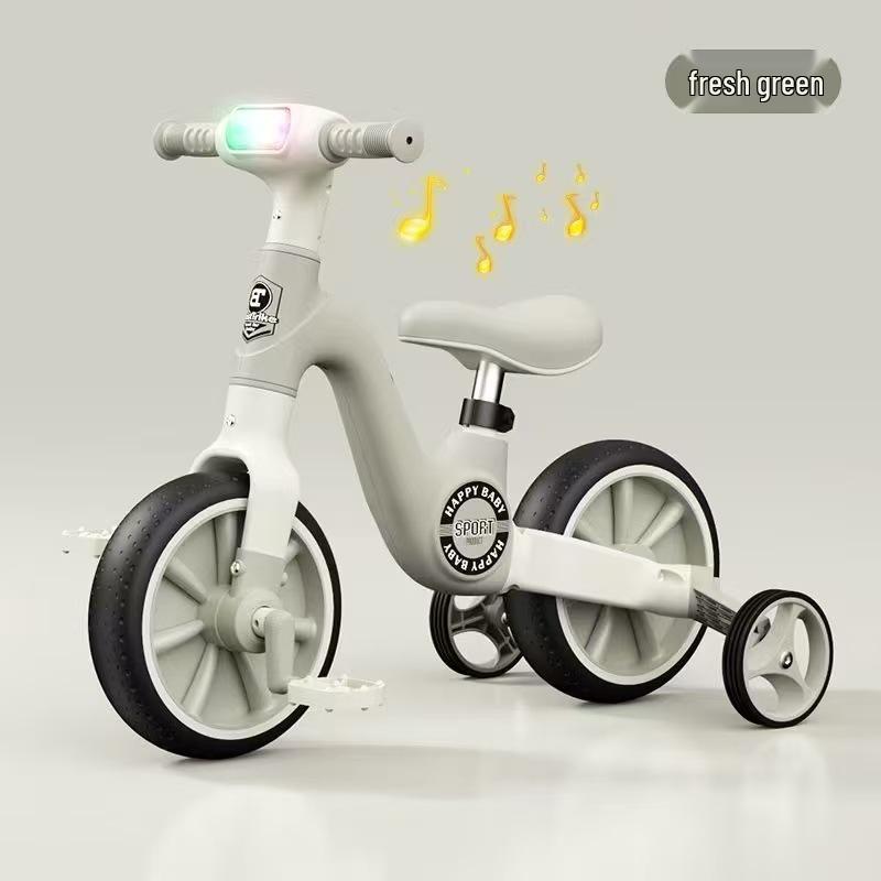 Children's 2-in-1 Balance & Pedal Bike: Unisex Tricycle Scooter for Ages 3+