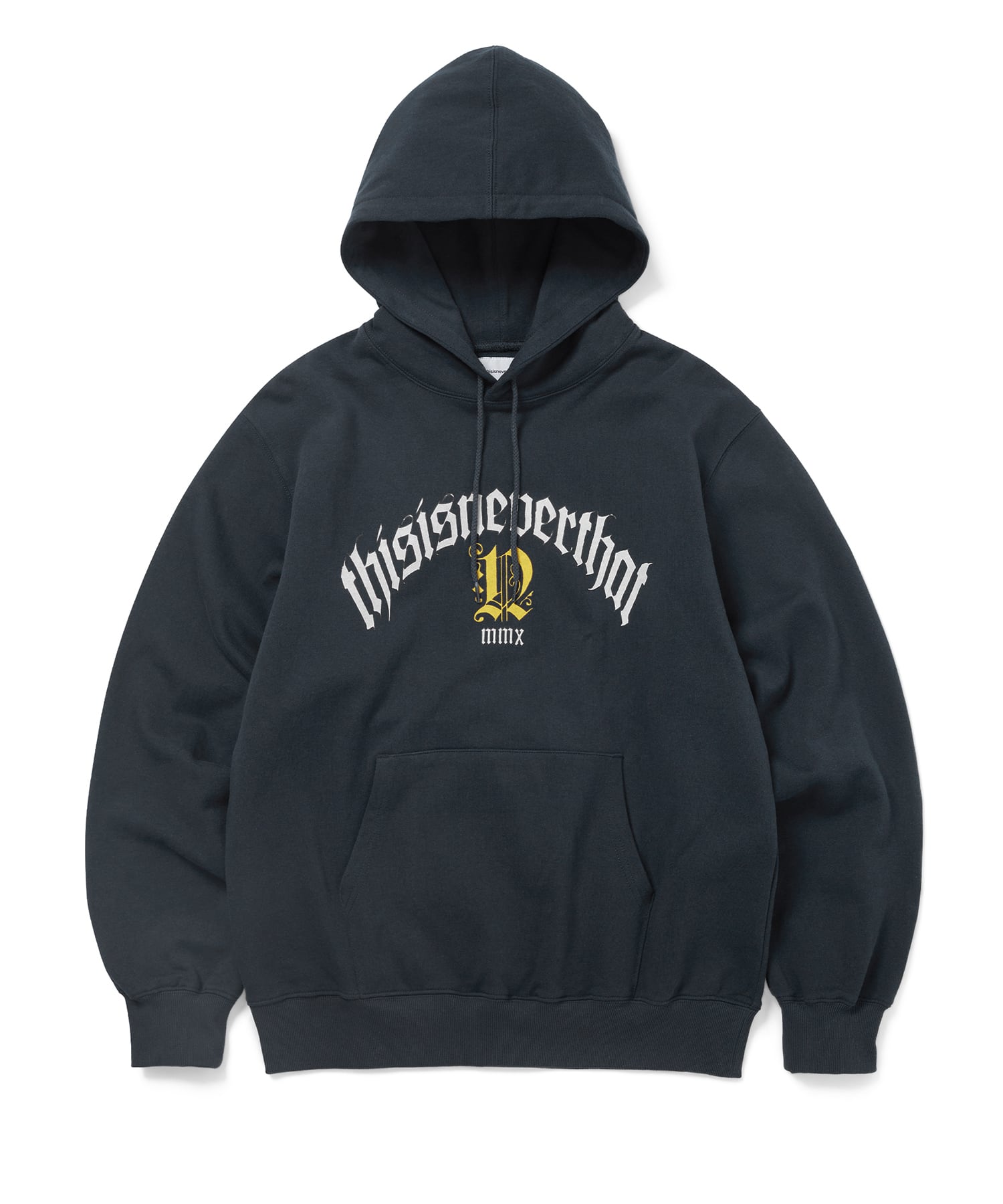 This Is Never That Fortuna Logo Hoodie Navy S