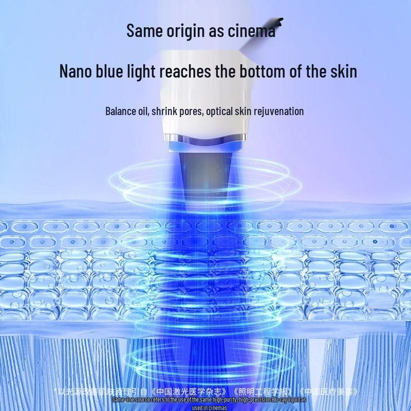 Limpiador de Poros Ultrasónico y Exfoliante Facial - Eliminador de Puntos Negros y Raspador de Piel