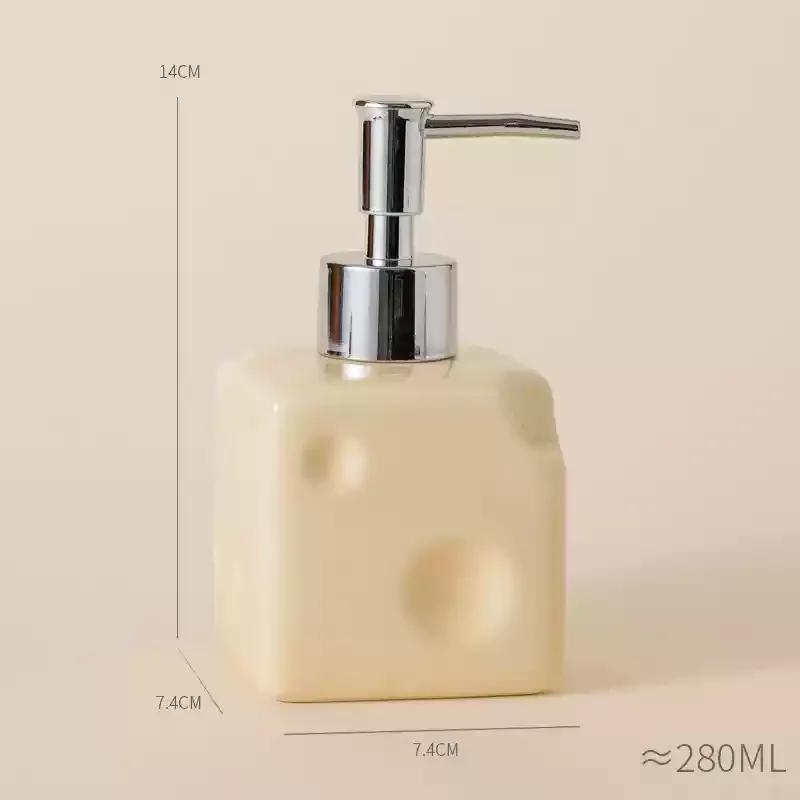 High Appearance Hand Soap Bottle Cute Laundry Detergent Shower Gel Shampoo Bottle Press The Bottles Portable Soap Dispensers