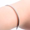 Stainless Steel Round Snake Chain Bracelet for Women Men Ankle Anklet Bangle Cuff Jewelry Making Accessories for Hand Foot