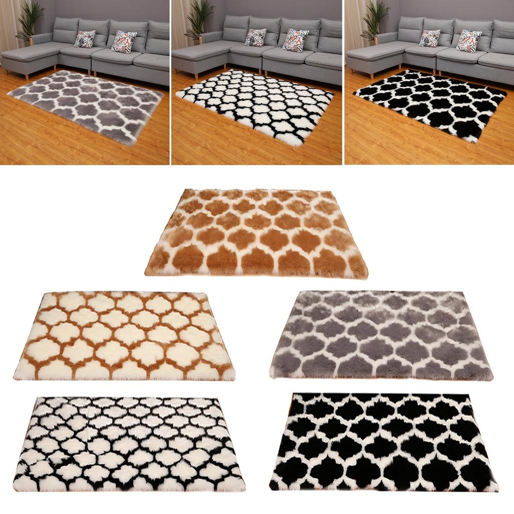 Room Sofa Bed Hairy Shaggy Floor Carpet