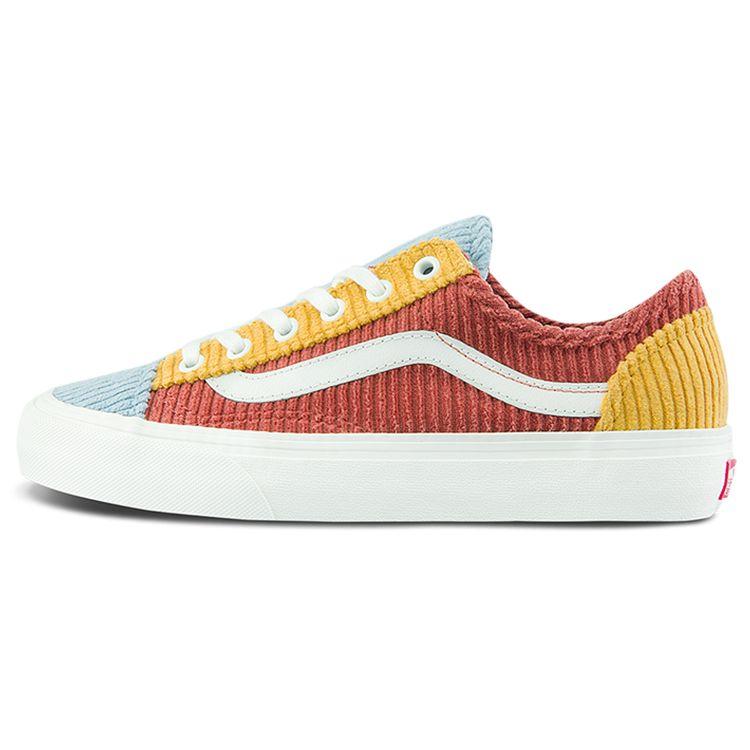 Vans Style 36 Era Corduroy Casual Low-Top Skate Shoes Unisex Sneaker Orange Blue VN0A5HYRA1F