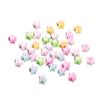 50/100pcs 9*9.5mm Colourful Five-pointed Star Acrylic Loose Spacer Beads for Jewelry Making DIY Handmade Bracelets Accessories