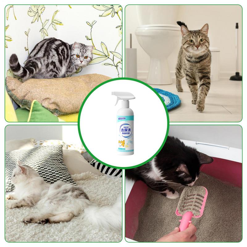 Pet Odor Eliminator Spray 16.9oz Pet Odor Control Spray Couch Perfume Dog Calming Deodorizer Long-Lasting Air Conditioner For