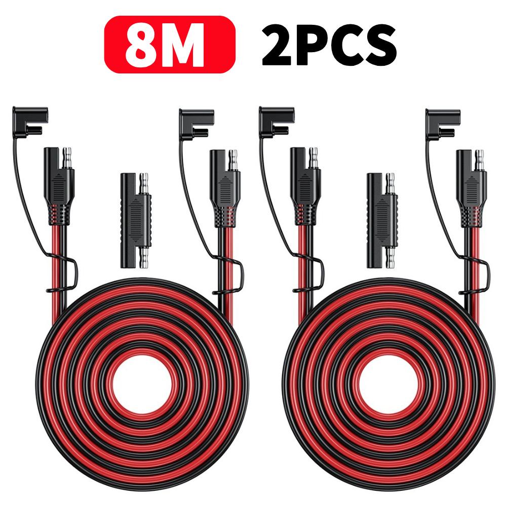 Car Extension Cable Quick Connect Harness Battery Charging Cable SAE To SAE 12V-36V Solar Auto Battery SAE Power Cable Connector