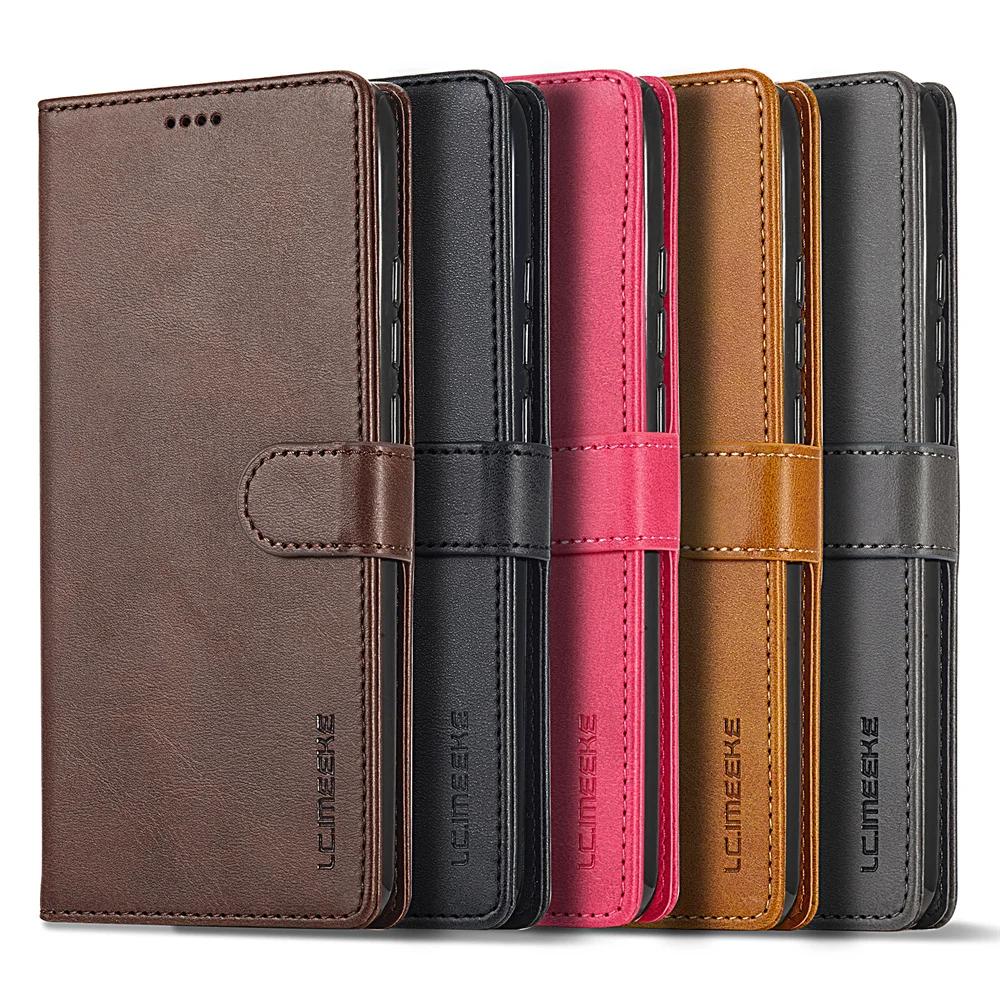 Luxury Flip Leather Phone Case for Xiaomi 15T Pro Wallet Card Cover for Xiaomi 14T 13T 12T Pro Poco X7 X6 X5 M7 M6 Pro Case For Redmi Note 14 13 Case