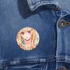 My Dress-Up Darling Anime Brooch Pin Kawaii Cartoon Figure Marin Kitagawa Badge Bag Hat Accessories Animation Peripheral Gifts