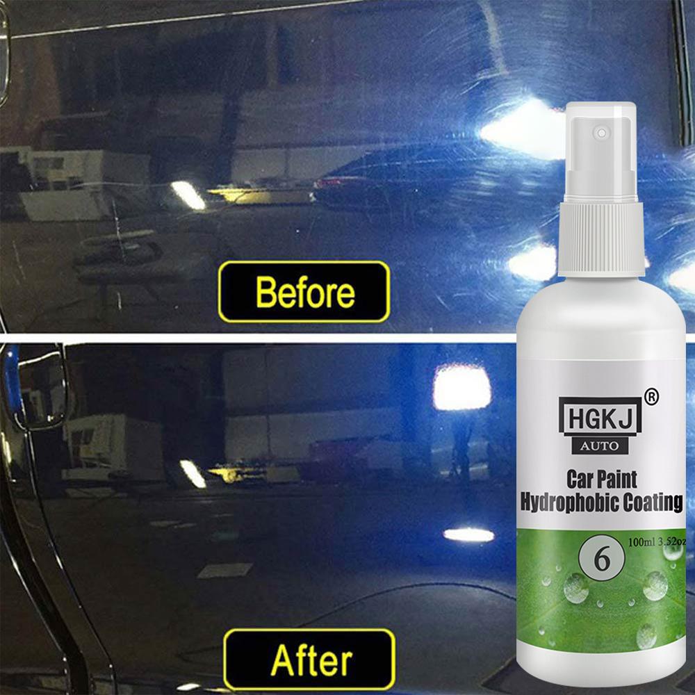20ML-100ML Autolackversiegelung Pflege Polieren Hydrophobe Beschichtung Kratzfest Flüssig Nano Keramik Beschichtung Autopolitur
