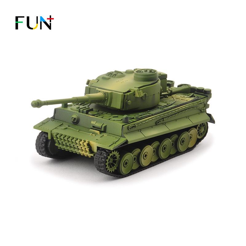 4D 172 Tank Military Model Toy Chilren Adult Assembly Construction Weapon Cannon Car German Ww2 Tiger Army Puzzle DIY Gift A26