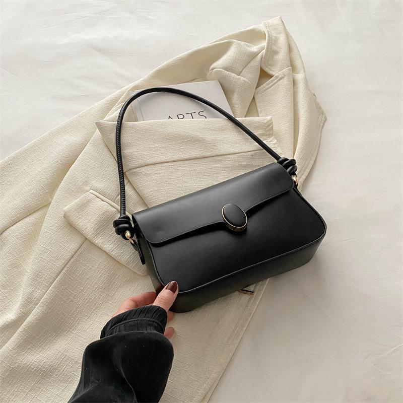 Stylish Korean Small Shoulder Bag For Women 2024 Trendy Chic Casual Crossbody