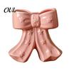 Elegant Ceramic Bud Vase Bow with Star, Decorative Flowers Vase, Creative Flower Modern Nordic Home Decor Arrangement Holder for Living Room