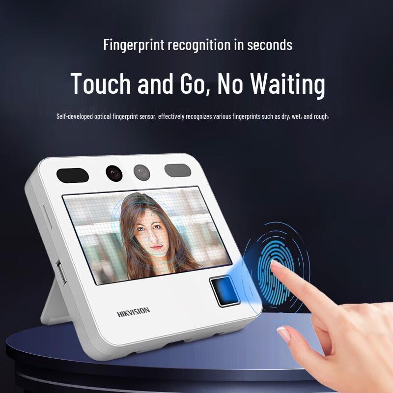 

Hikvision A10Pro Face & Fingerprint Attendance Machine CN plug (adapter included)