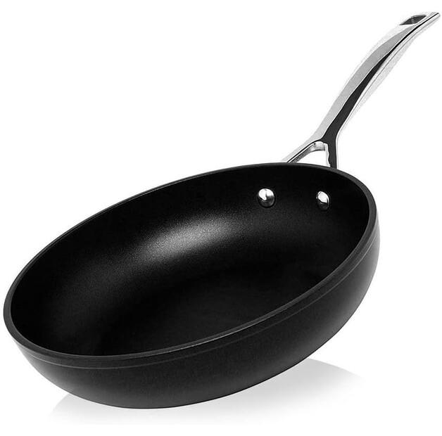 Aluminum Frying Pan with High Sides and an Additional Handle Le Creuset 24 Cm (51101240010002)