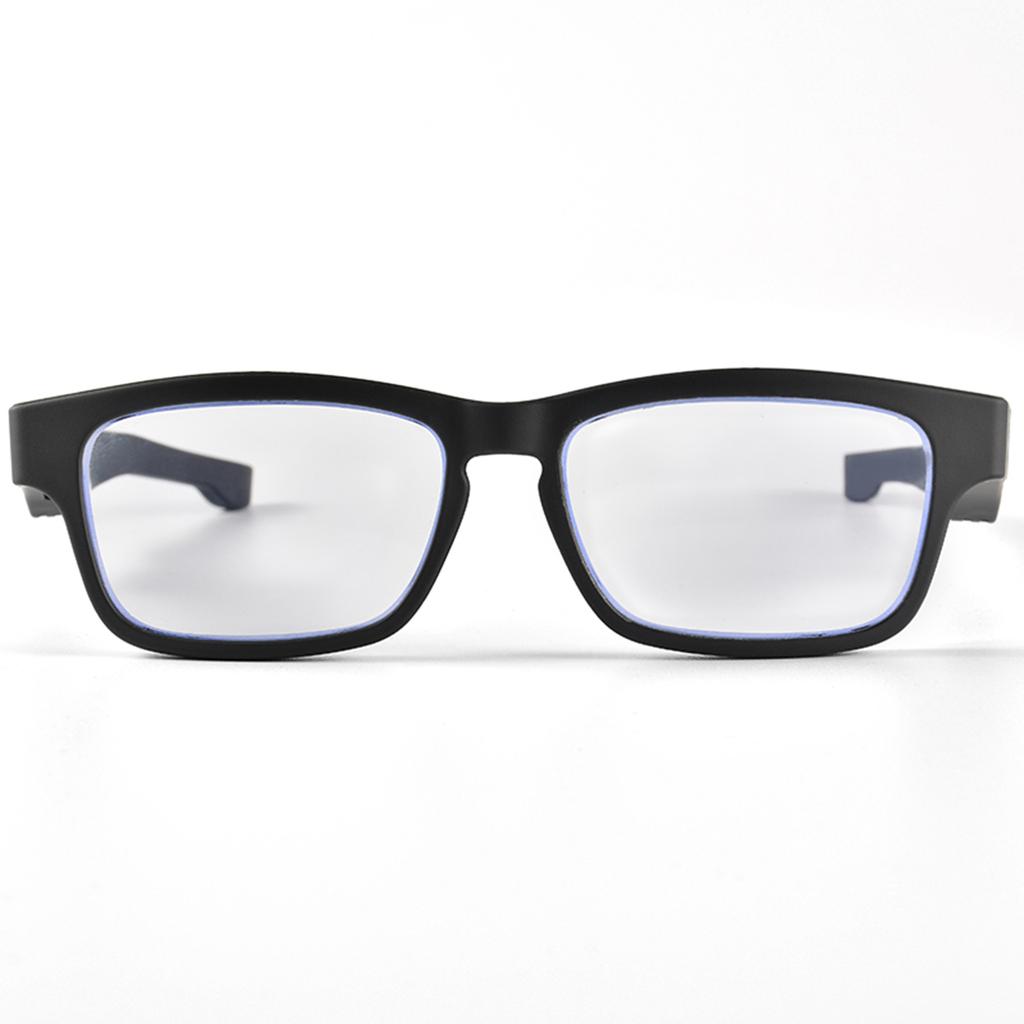 Bluetooth Glasses Blue Light Blocking Bluetooth 5.0 Metal Headphone Glasses for Travel Work
