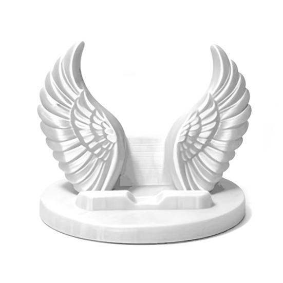 3D Printed Angel Wings Desktop Ornament Phone Stand