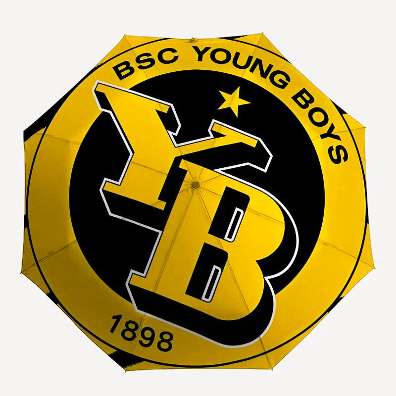 BSC Young Boys, 1898- Automatic Opening and Closing, 8-rib Structure Portable Umbrella, Suitable for Men and Women In All Seasons - Perfect