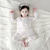 Tagless Newborn Cotton Bodysuit, Double-Layer Stomach Protection, Spring/Autumn Pajamas, Class A Baby Home Wear
