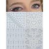 1PCS Face Glitters Self Adhesive Face Rhinestones Stick On For Hair Makeup Stickers Face,Eyes,Nail Stickers Star Rhinestones Tattoos For Women Girls