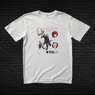 Okarun Anime T-Shirt Manga Streetwear Grafik-T-Shirt Unisex Top