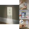 Modern Geometric Small Night Light With Touch Sensing For Home Bedroom Decor