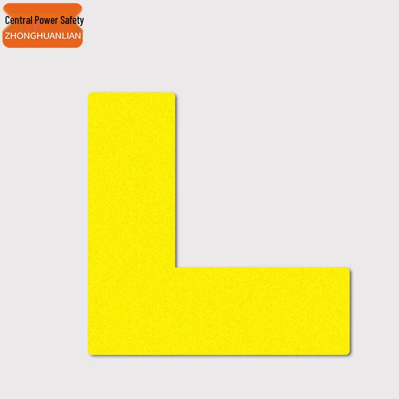 Industrial Frosted Corner Position Warning Stickers