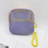 1PC Multicolored Durable Mesh Carried or Hung Grid Storage Bag Convenient Travel Saving Space Orderly Manner