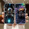 NH40 Spider Transparent Phone Case for LG K22 K30 K40 K40S K41 K42 K50 K50S K51 K51S K52 K61 K62 K71 K92 Q60 Q61 V40 V50 V60