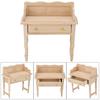 Miniature Furniture Model Wooden Desk for 1:12 Doll House Living Room Accessory