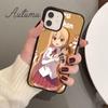 Niedliche Umaru chan Handyhülle für iPhone 11 12 13 14 Pro Max mini X XR XS SE 2020 5 6S 7 8 Plus Samsung Galaxy S21 S22 Hülle