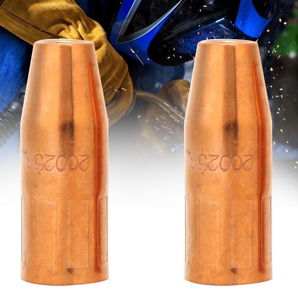 2pcs MIG Welding Gun Nozzle 200258 12inch for Miller M25M40 Hobart MIG Gun