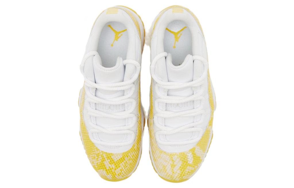 Jordan 11 Retro Low Yellow Snakeskin Women's AH7860-107