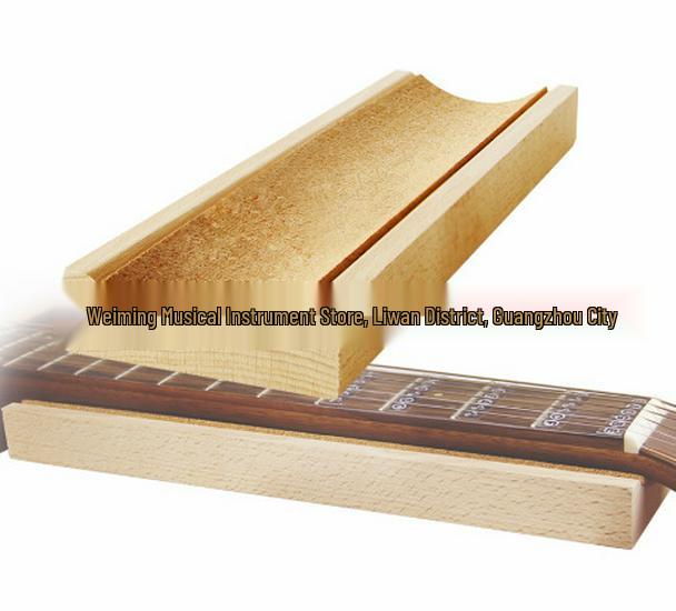 Electric Wooden Guitar Neck with Frets & Inlay Markers