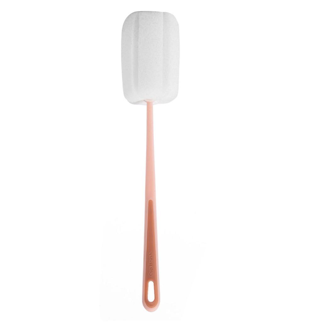 Long Handle Sponge Bottle Brush 360 degrees Cleaning Elastic Flexible Hanging Hole Design Soft Sponge Bottle Cleaning